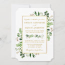 Search for eucalyptus and gold wedding invitations Watercolor eucalyptus leaves