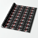 Search for pirate gift wrap Skull and crossbones