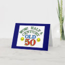 Search for half birthday cards 50th
