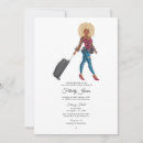 Search for travel bridal shower invitations Miss to mrs