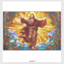 Search for jesus christ stained glass stickers Religious