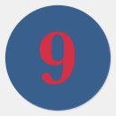 Search for red and navy stickers Blue