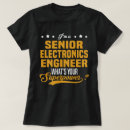 Search for electronics engineer tshirts Job