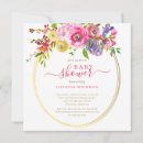 Search for gold accents invitations Pink