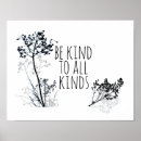 Search for kindness quotes posters Black and white