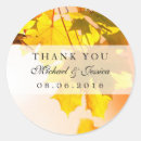 Search for golden leaf stickers Engagement party