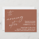 Search for morning after breakfast wedding invitations Newly weds