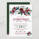 Search for burgundy christmas invitations Winter