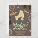 Search for rollerskate birthday invitations Skating