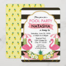 Search for pink pineapple invitations Pool