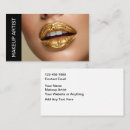 Search for glam business cards Fashion