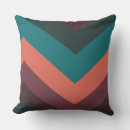 Search for teal and peach cushions Chevron