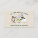 Search for farm business cards Livestock