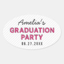 Search for party oval stickers Stripes