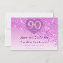 Search for 90th birthday save the dates For her