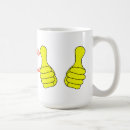 Search for thumbs up mugs Text