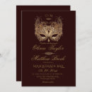 Search for masquerade wedding invitations Elegant