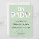 Search for long distance baby boy shower invitations Safari animals