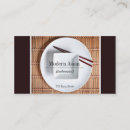 Search for table settings business cards Simple