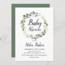 Search for gender neutral bridal shower invitations Eucalyptus