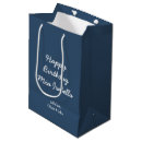 Search for navy blue gift bags Happy birthday