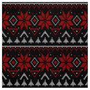 Search for christmas ornament fabric Red