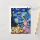 Search for cute alien postcards Ai generated