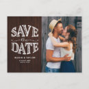 Search for country save the dates Rustic