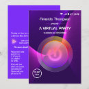 Search for futuristic invitations Pink