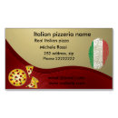 Search for pizzeria business cards Modern