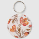 Search for poppy flower key rings Pattern