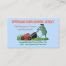 Search for funny lawn business cards Mower
