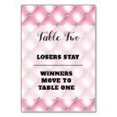 Search for elegant table cards Pink