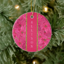 Search for with pink poinsettia christmas tree decorations Floral
