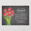 Search for tulip bridal shower invitations Flowers