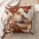 Search for cowboy cushions Cowhide