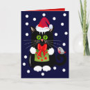 Search for cute cartoon cat cards Snow