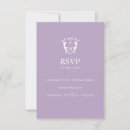 Search for purple rsvp invitations Minimalist