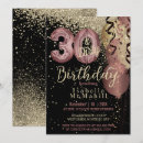 Search for dirty thirty gold birthday invitations Elegant
