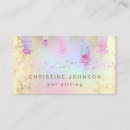 Search for pet business cards Elegant