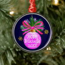 Search for breast cancer awareness christmas tree decorations Hope