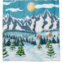 Search for christmas tree shower curtains Forest