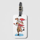 Search for ice skating luggage tags Whimsical