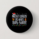 Search for hate christmas badges This
