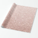 Search for rose gold glitter wrapping paper Pink