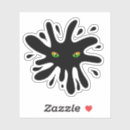 Search for brown eyes stickers Black