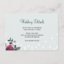 Search for christmas wedding enclosure cards Floral