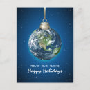 Search for planet earth on christmas cards World