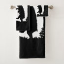 Search for black bear bath towels Trees