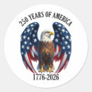 Search for red eagle stickers Semiquincentennial